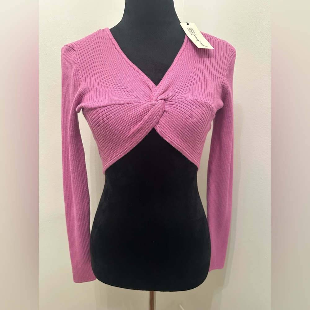 NWT Freshman 1996 Cropped Sweater, Size Small